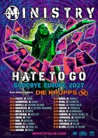 MINISTRY | HATE TO GO - GOODBYE EUROPE 2027
